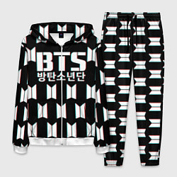 Костюм мужской BTS: Black Pattern, цвет: 3D-белый