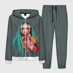 Костюм мужской BILLIE EILISH, цвет: 3D-белый