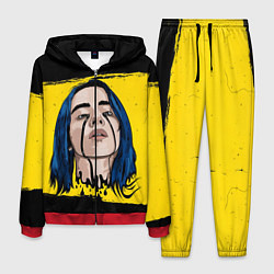 Костюм мужской Billie Eilish, цвет: 3D-красный