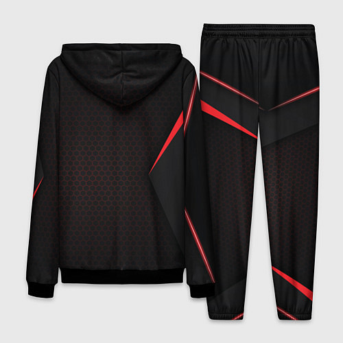 Мужской костюм Mass Effect N7 / 3D-Черный – фото 2