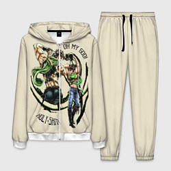 Костюм мужской JoJo Bizarre Adventure, цвет: 3D-белый