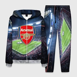 Костюм мужской FC Arsenal, цвет: 3D-меланж