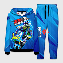 Костюм мужской Suzuki MotoGP, цвет: 3D-черный