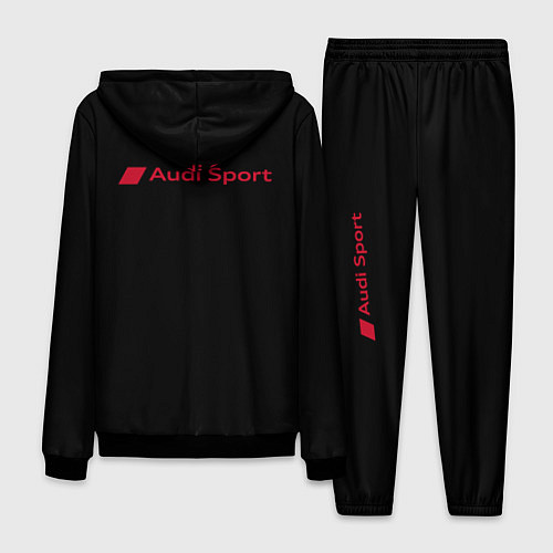 Мужской костюм AUDI RS / 3D-Черный – фото 2