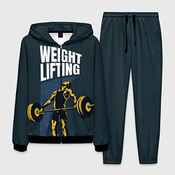 Костюм мужской Wheight lifting, цвет: 3D-черный