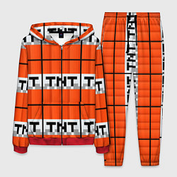 Костюм мужской Minecraft-Динамит, цвет: 3D-красный