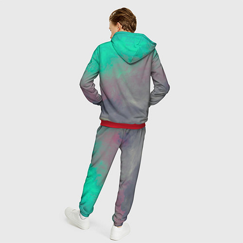 Мужской костюм Рыбак / 3D-Красный – фото 4