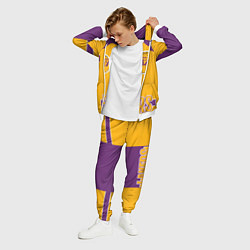 Костюм мужской Los Angeles Lakers, цвет: 3D-белый — фото 2