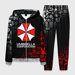 Костюм мужской RESIDENT EVIL UMBRELLA CORP, цвет: 3D-меланж