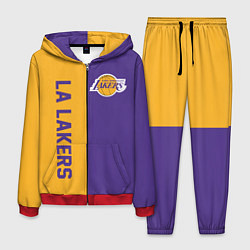 Костюм мужской LA LAKERS, цвет: 3D-красный