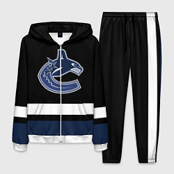 Костюм мужской Vancouver Canucks, цвет: 3D-белый