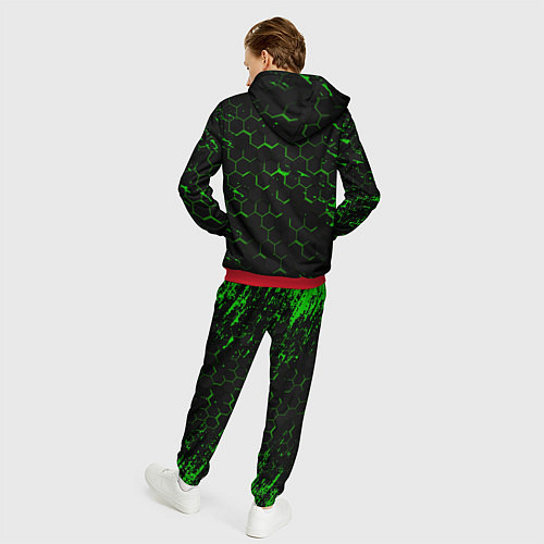 Мужской костюм MINECRAFT / 3D-Красный – фото 4