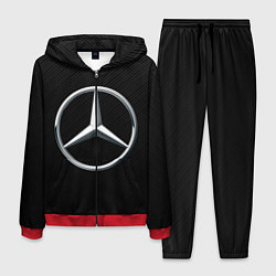 Костюм мужской MERCEDES-BENZ CARBON, цвет: 3D-красный