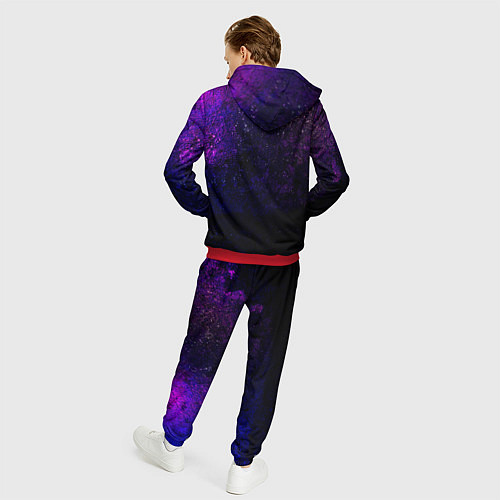 Мужской костюм ATEEZ neon / 3D-Красный – фото 4