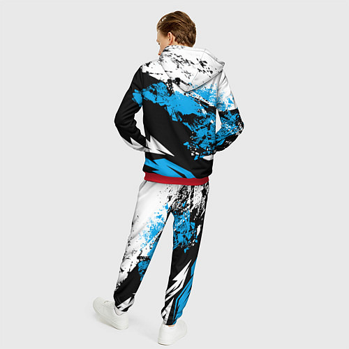 Мужской костюм Bona Fide / 3D-Красный – фото 4