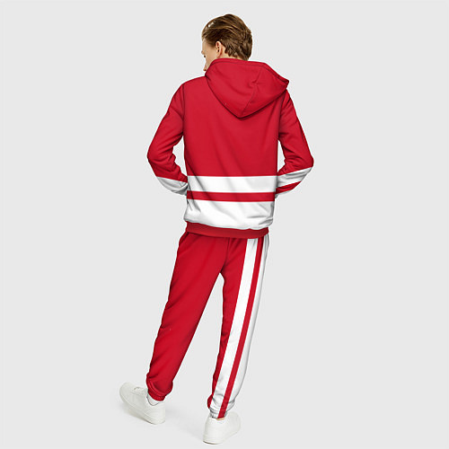 Мужской костюм Детройт Ред Уингз / 3D-Красный – фото 4