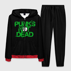 Костюм мужской Punks Not Dead, цвет: 3D-красный