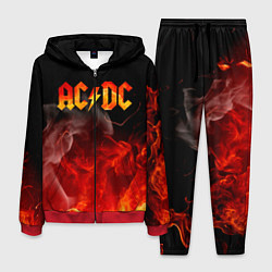 Костюм мужской ACDC, цвет: 3D-красный