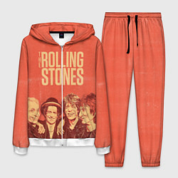 Костюм мужской The Rolling Stones, цвет: 3D-белый