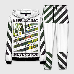 Костюм мужской Off-White: Keep Going, цвет: 3D-черный