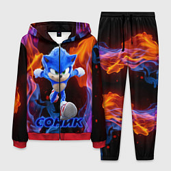 Костюм мужской SONIC, цвет: 3D-красный