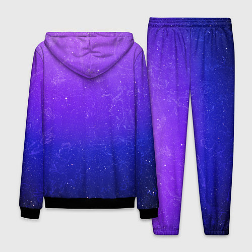 Мужской костюм Звёздное небо / 3D-Черный – фото 2