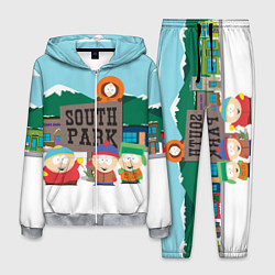 Костюм мужской ЮЖНЫЙ ПАРК, цвет: 3D-меланж