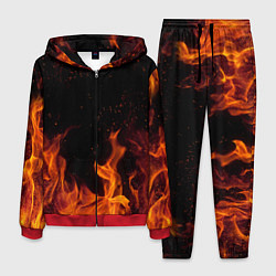 Костюм мужской ОГОНЬ, цвет: 3D-красный
