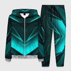 Костюм мужской NEON GEOMETRY STRIPES, цвет: 3D-меланж
