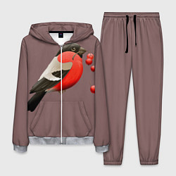 Костюм мужской Снегирь, цвет: 3D-меланж