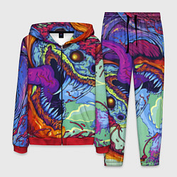 Костюм мужской HYPERBEAST, цвет: 3D-красный
