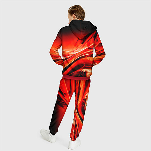 Мужской костюм LEXUS / 3D-Красный – фото 4