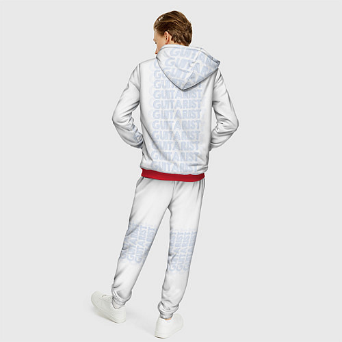 Мужской костюм Guitarist / 3D-Красный – фото 4
