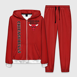 Костюм мужской CHICAGO BULLS, цвет: 3D-белый