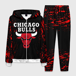 Костюм мужской CHICAGO BULLS, цвет: 3D-белый