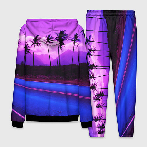 Мужской костюм HOTLINE MIAMI / 3D-Черный – фото 2