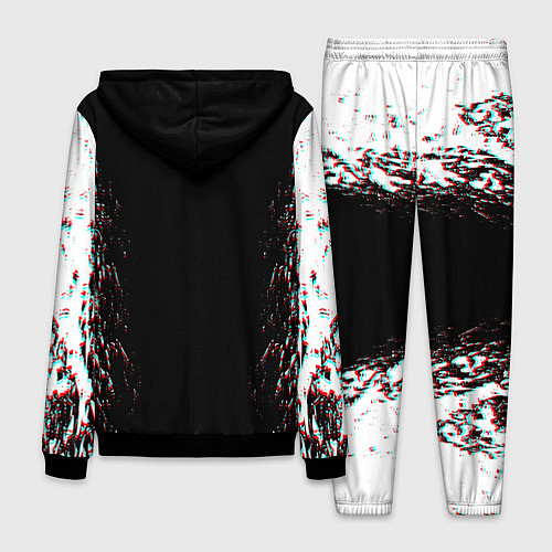 Мужской костюм CYBERPUNK 2077 SAMURAI GLITCH / 3D-Черный – фото 2