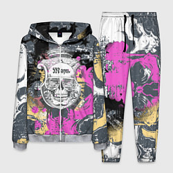 Костюм мужской Череп, цвет: 3D-меланж