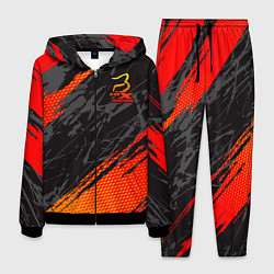 Костюм мужской Форма для мотокросса FOX, цвет: 3D-черный