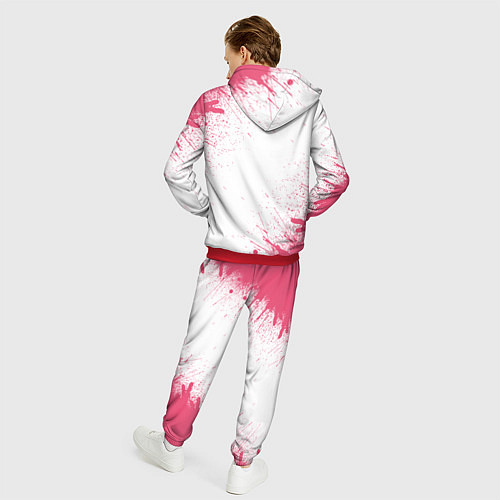 Мужской костюм Авокадо / 3D-Красный – фото 4