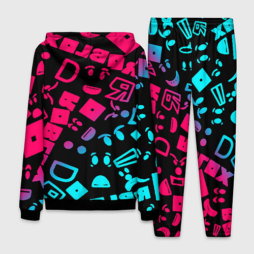 Мужской костюм Roblox / 3D-Черный – фото 2