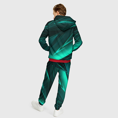 Мужской костюм Lexus / 3D-Красный – фото 4