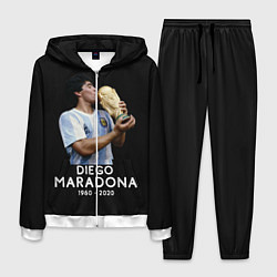 Костюм мужской Diego Maradona, цвет: 3D-белый