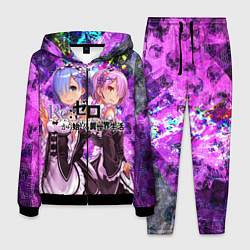 Костюм мужской Re:Zero Жизнь с нуля, цвет: 3D-черный