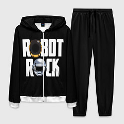 Костюм мужской Robot Rock, цвет: 3D-белый