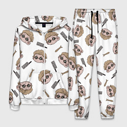 Костюм мужской Нанами Кенто Магическая битва, цвет: 3D-белый