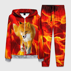 Костюм мужской Fire Fox, цвет: 3D-меланж