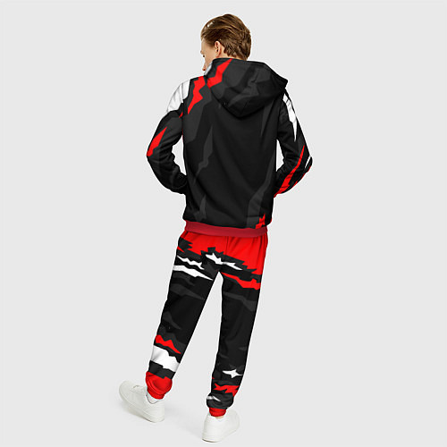 Мужской костюм NISSAN GT-R GODZILLA / 3D-Красный – фото 4