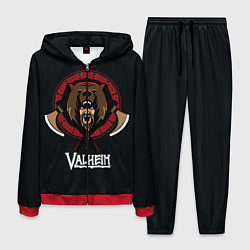 Костюм мужской Valheim Viking Bear, цвет: 3D-красный