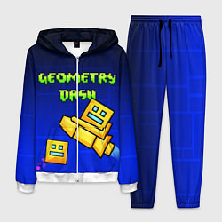 Костюм мужской Geometry Dash, цвет: 3D-белый